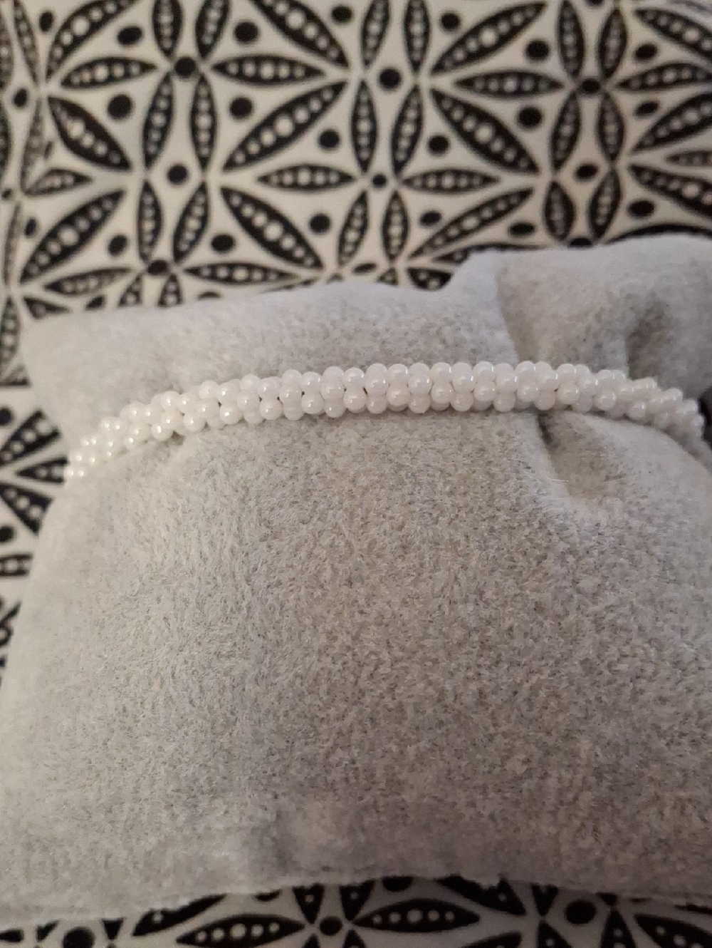 LAGOS White Beaded Twist Bracelet
